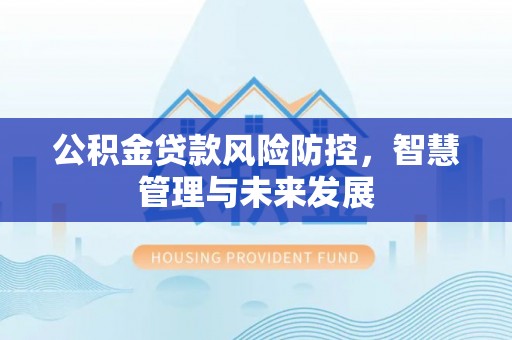 崁顶公积金贷款风险防控，智慧管理与未来发展