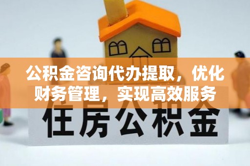 崁顶公积金咨询代办提取，优化财务管理，实现高效服务