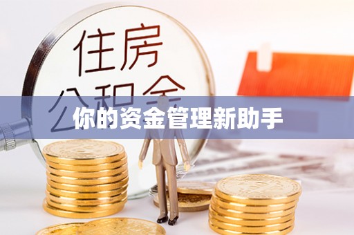 崁顶你的资金管理新助手